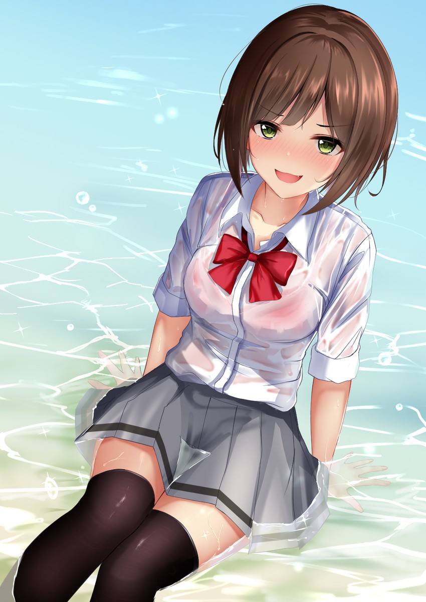 maekawa miku (idolmaster and 1 more) drawn by monaka_curl