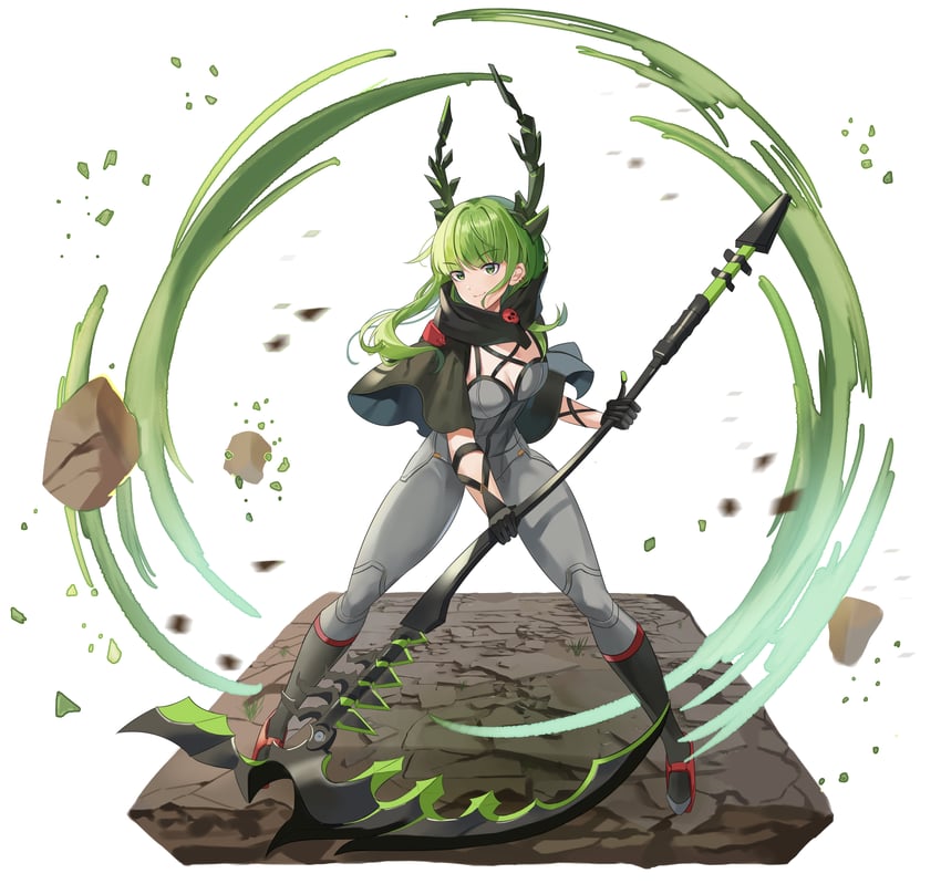 dead master (black rock shooter and 1 more) drawn by 02bear20