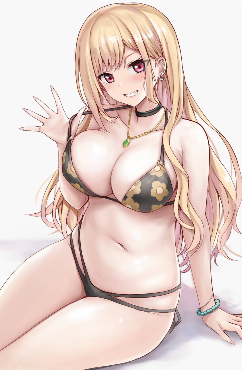 kitagawa marin (sono bisque doll wa koi wo suru) drawn by r-binon
