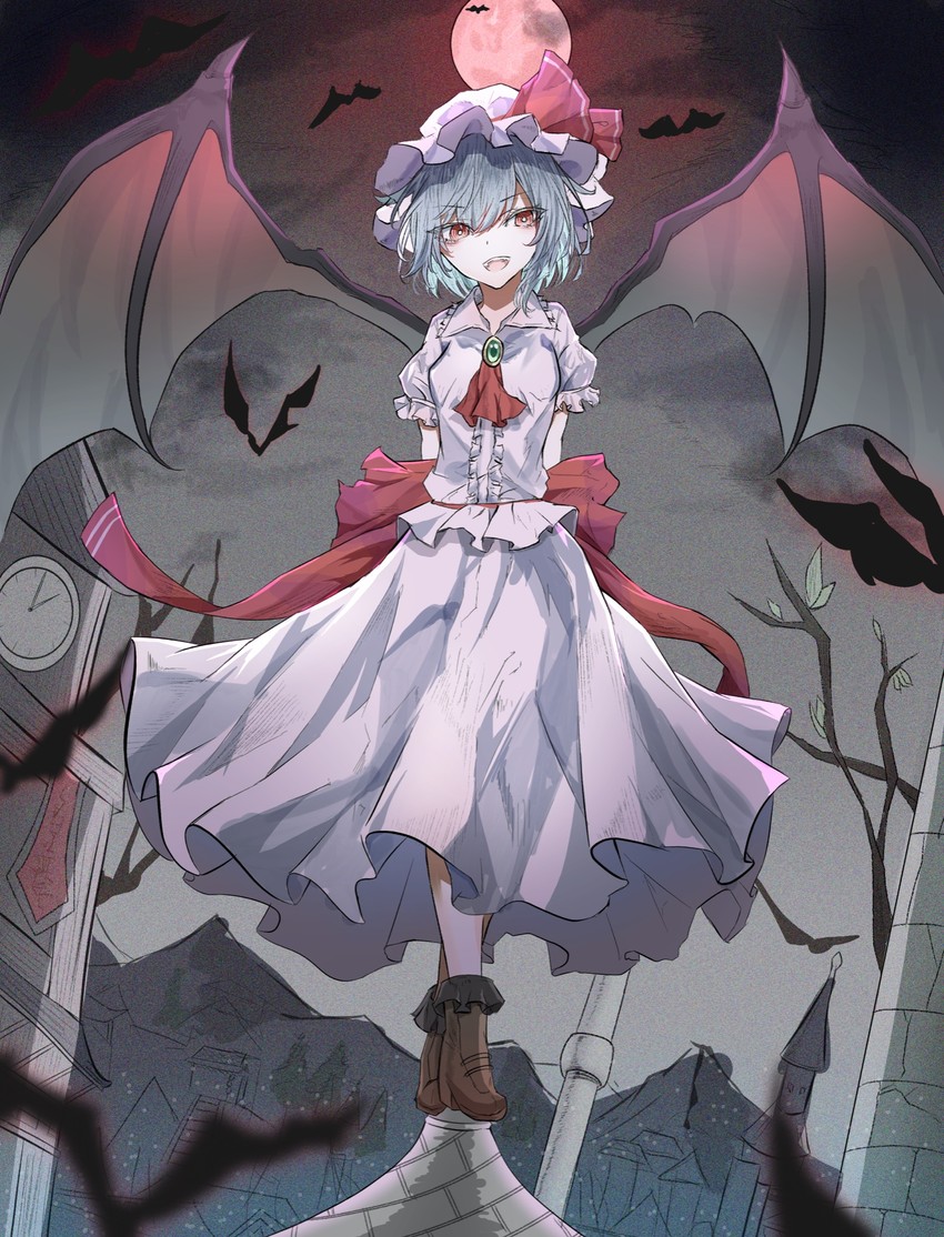 remilia scarlet (touhou and 1 more) drawn by hegata_(hegatia_lapis)