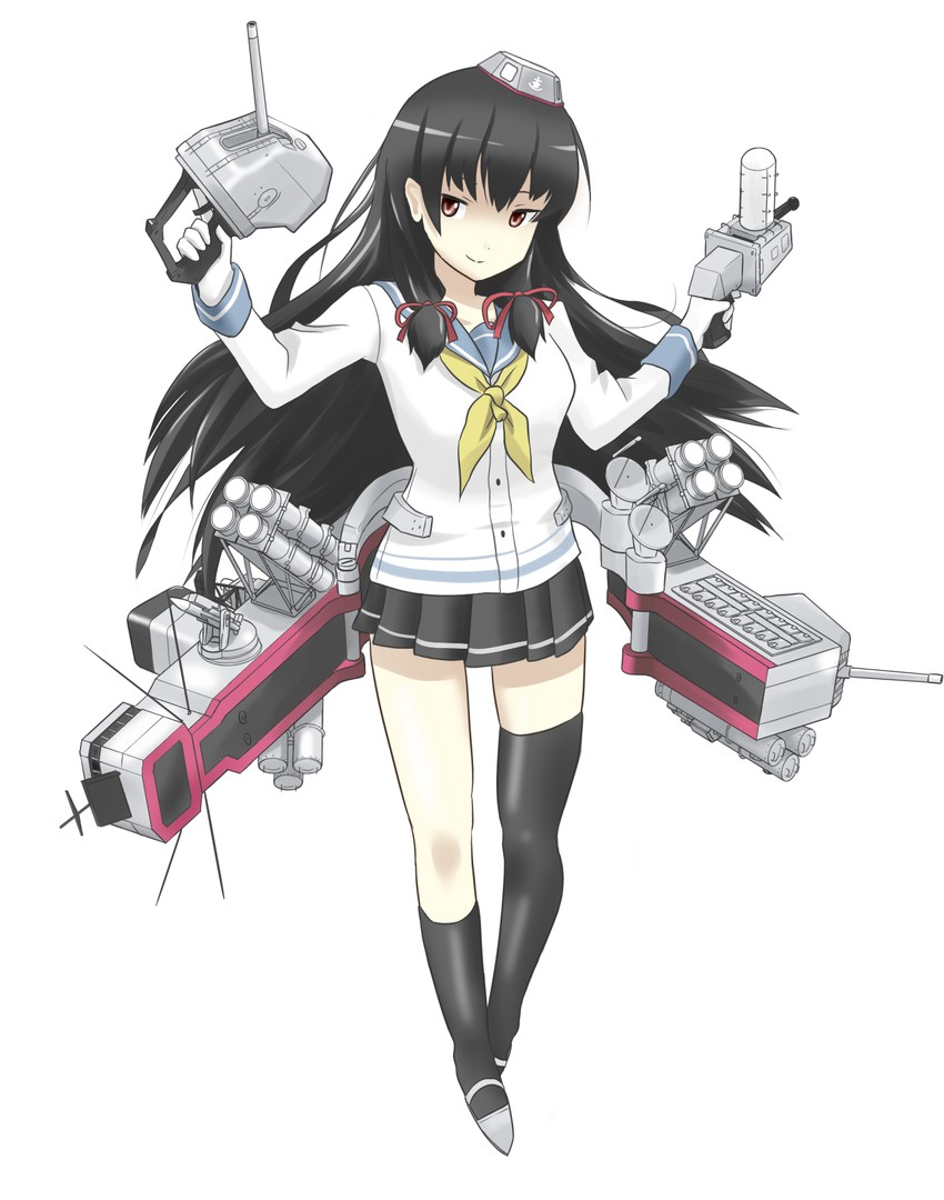isokaze (kantai collection and 1 more) drawn by maaranto