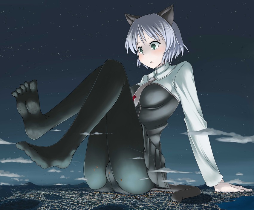 sanya v. litvyak (world witches series and 1 more) drawn by terada_ochiko