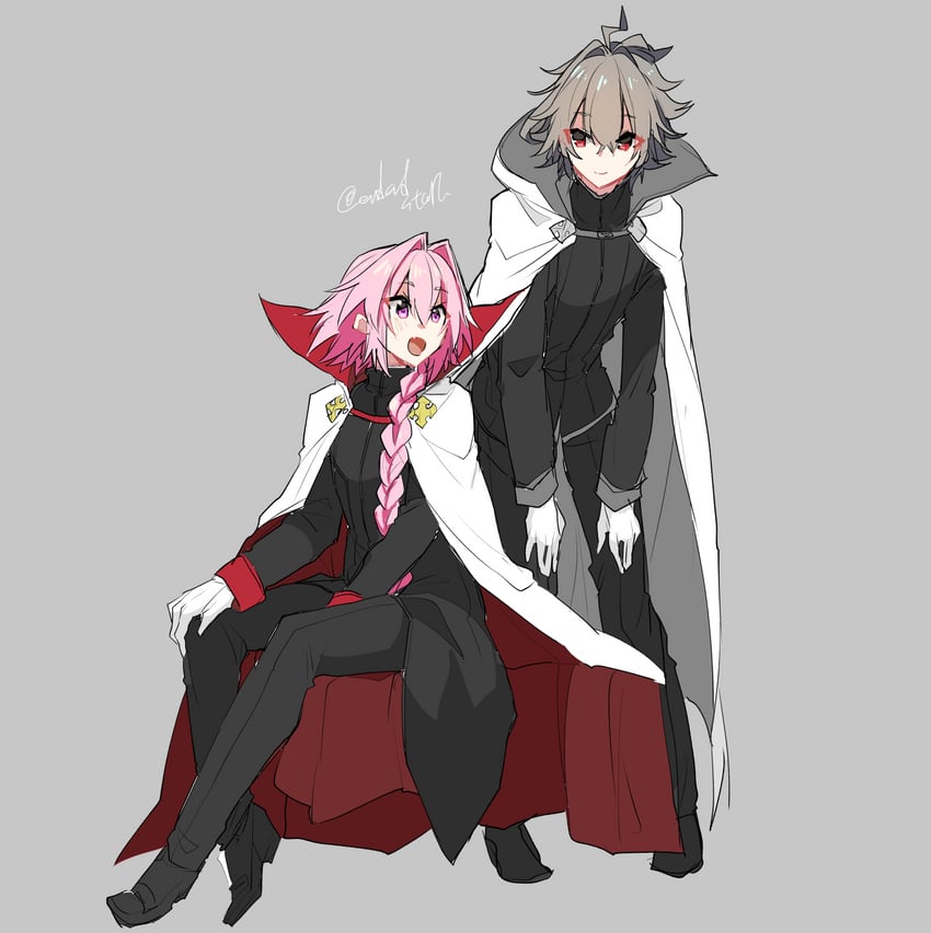 astolfo and sieg (fate and 1 more) drawn by haoro