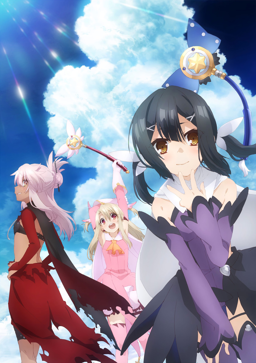 illyasviel von einzbern, chloe von einzbern, miyu edelfelt, prisma illya, magical ruby, and 1 more (fate and 1 more)