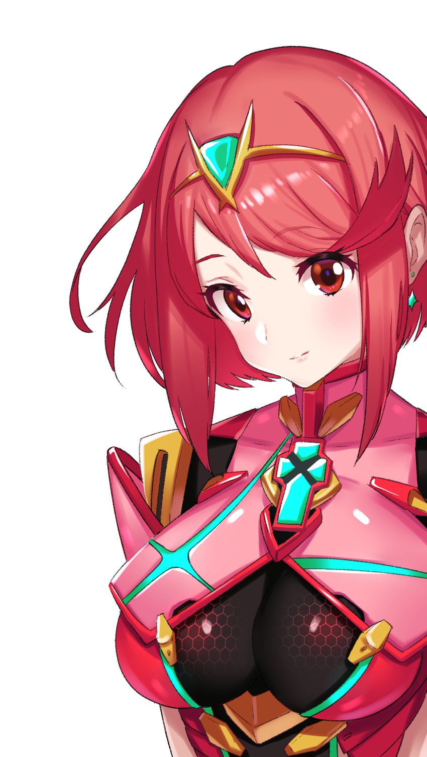 pyra (xenoblade chronicles and 1 more) drawn by green322