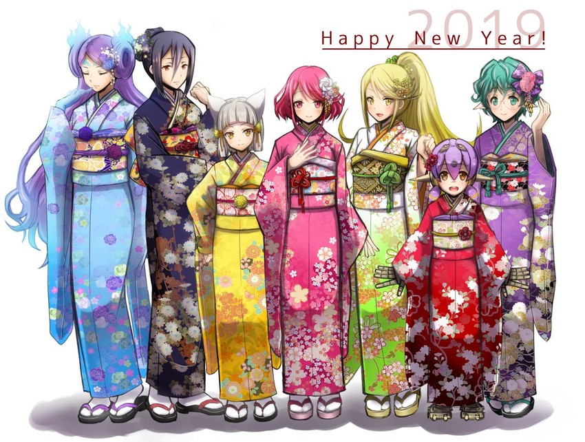 pyra, mythra, nia, morag ladair, poppi, and 3 more (xenoblade chronicles and 1 more) drawn by takano_(yotakanoyume)