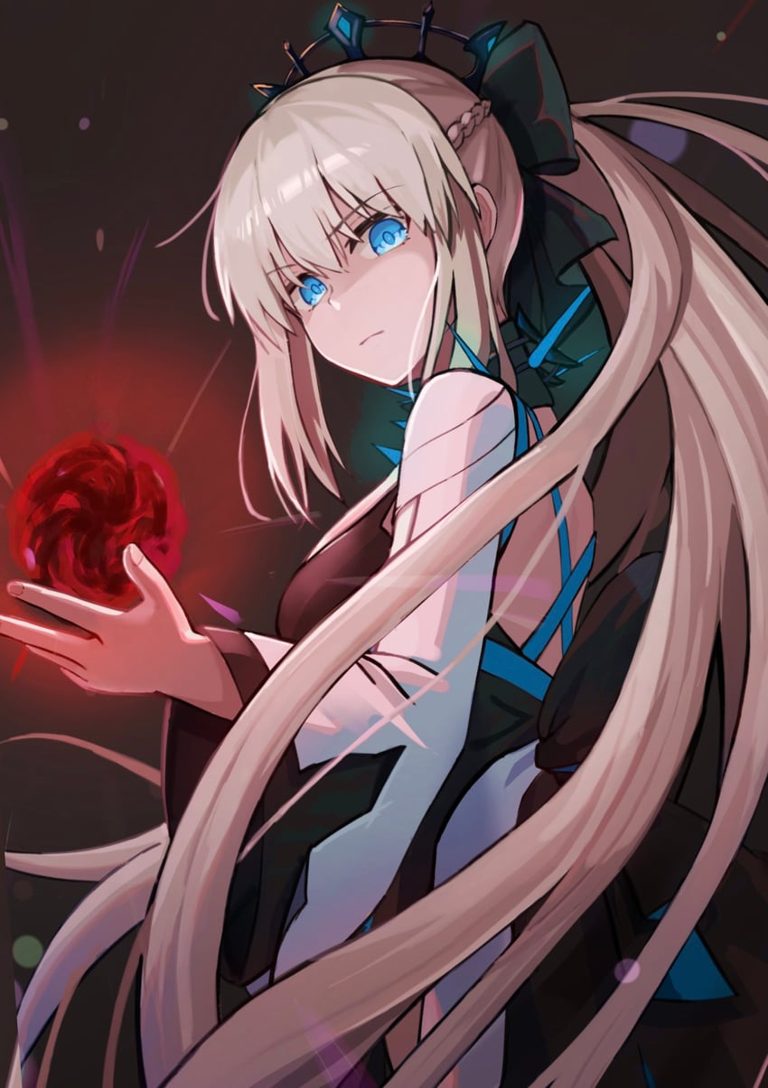 morgan le fay (fate and 1 more) drawn by bomberca309