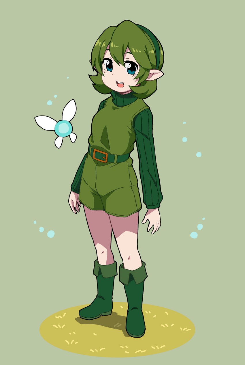 saria (the legend of zelda and 1 more) drawn by yokoyoko_(nazonazo)