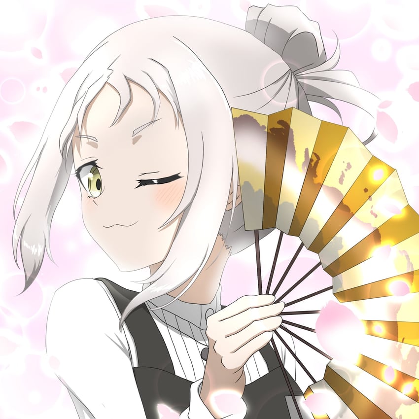 kiryuu shizuka (yuusha de aru and 2 more) drawn by akagi_yutaka