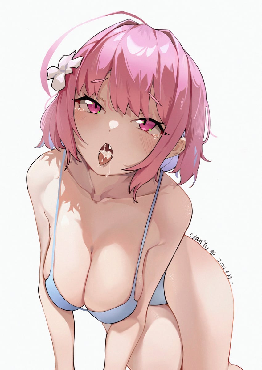 yumemi riamu (idolmaster and 2 more) drawn by cyan_yu