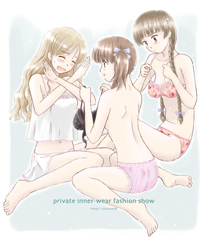 fukuzawa yumi, toudou shimako, and shimazu yoshino (maria-sama ga miteru) drawn by takahashi_mugi