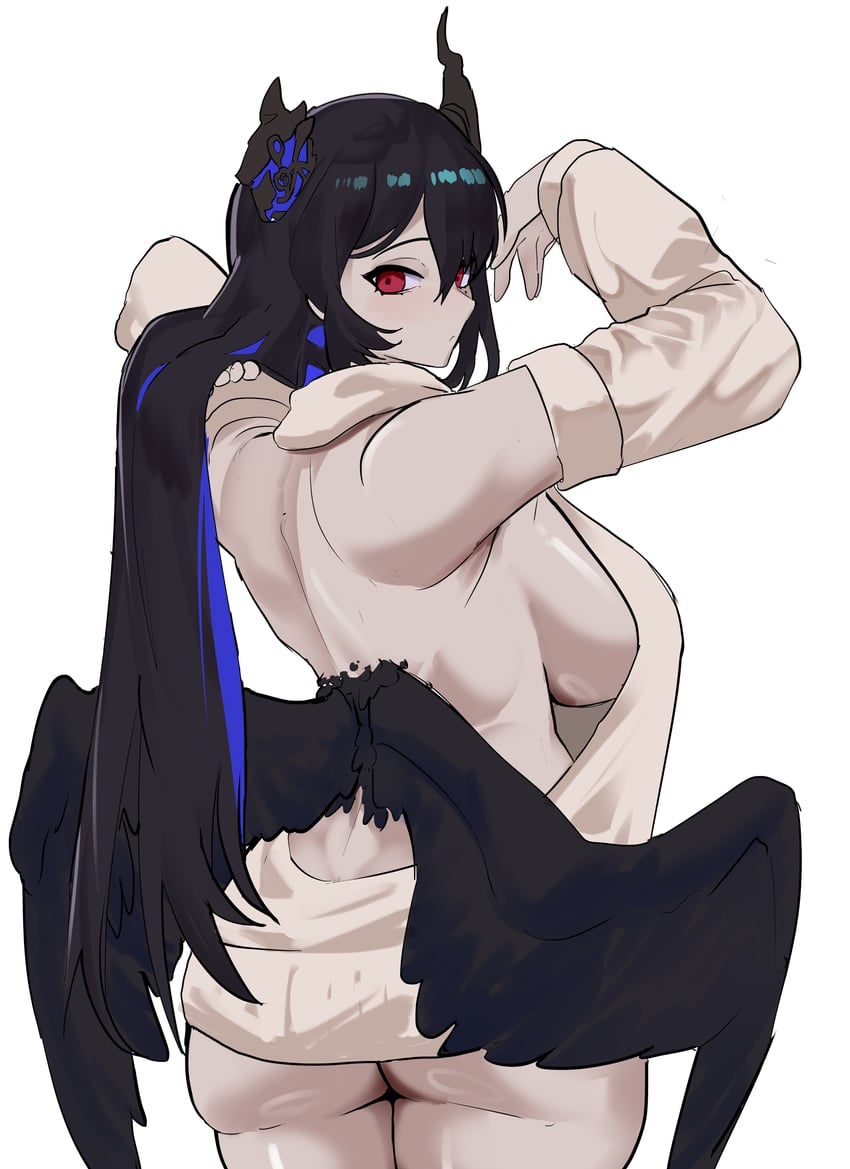 nerissa ravencroft (hololive and 1 more) drawn by koizumi_arata