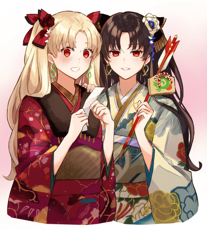 ereshkigal and ishtar (fate and 1 more) drawn by nakanohiro