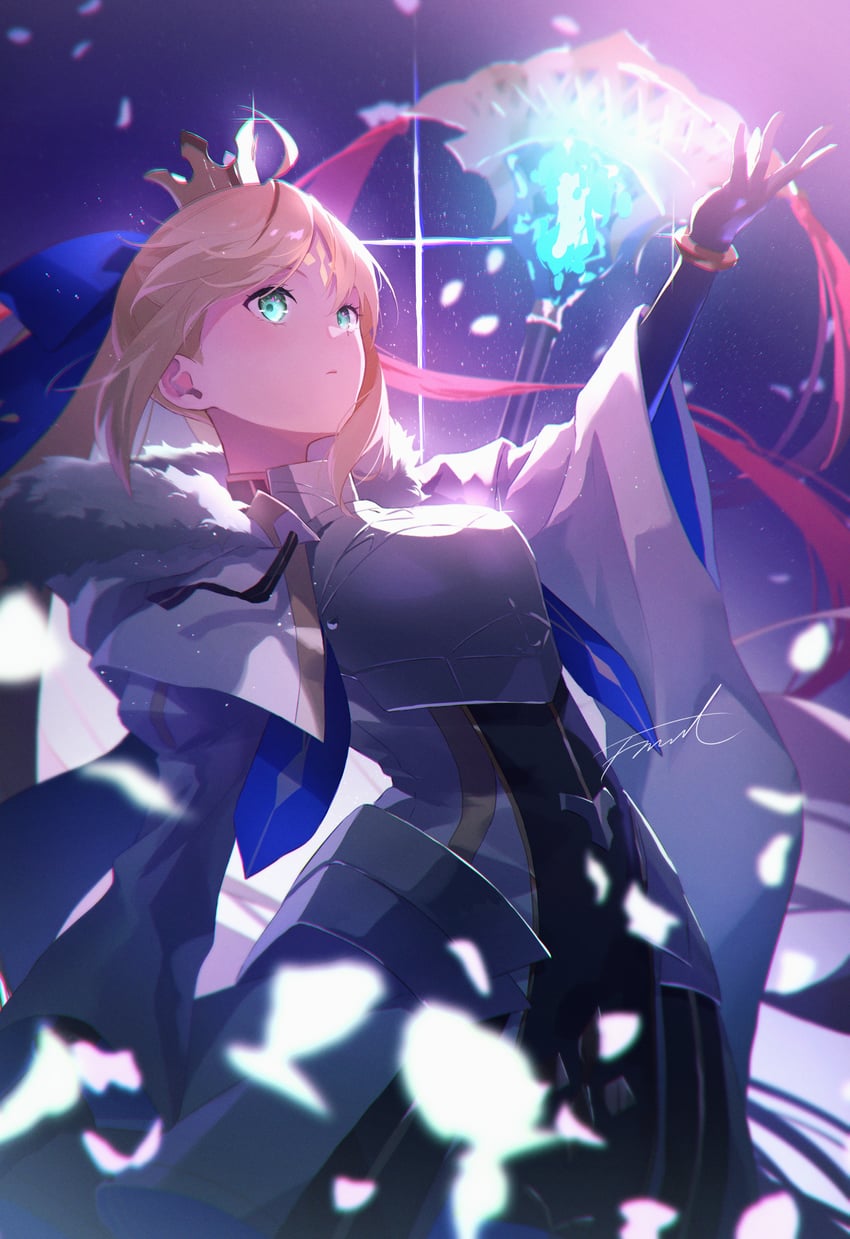 artoria pendragon and artoria caster (fate and 1 more) drawn by fomnant