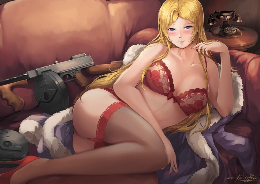 shinomiya karen (idolmaster and 1 more) drawn by hiroki_ree