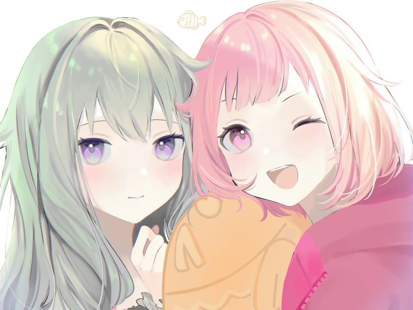 ootori emu and kusanagi nene (project sekai) drawn by wm_q