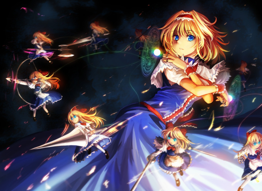 alice margatroid and shanghai doll (touhou) drawn by freeze-ex
