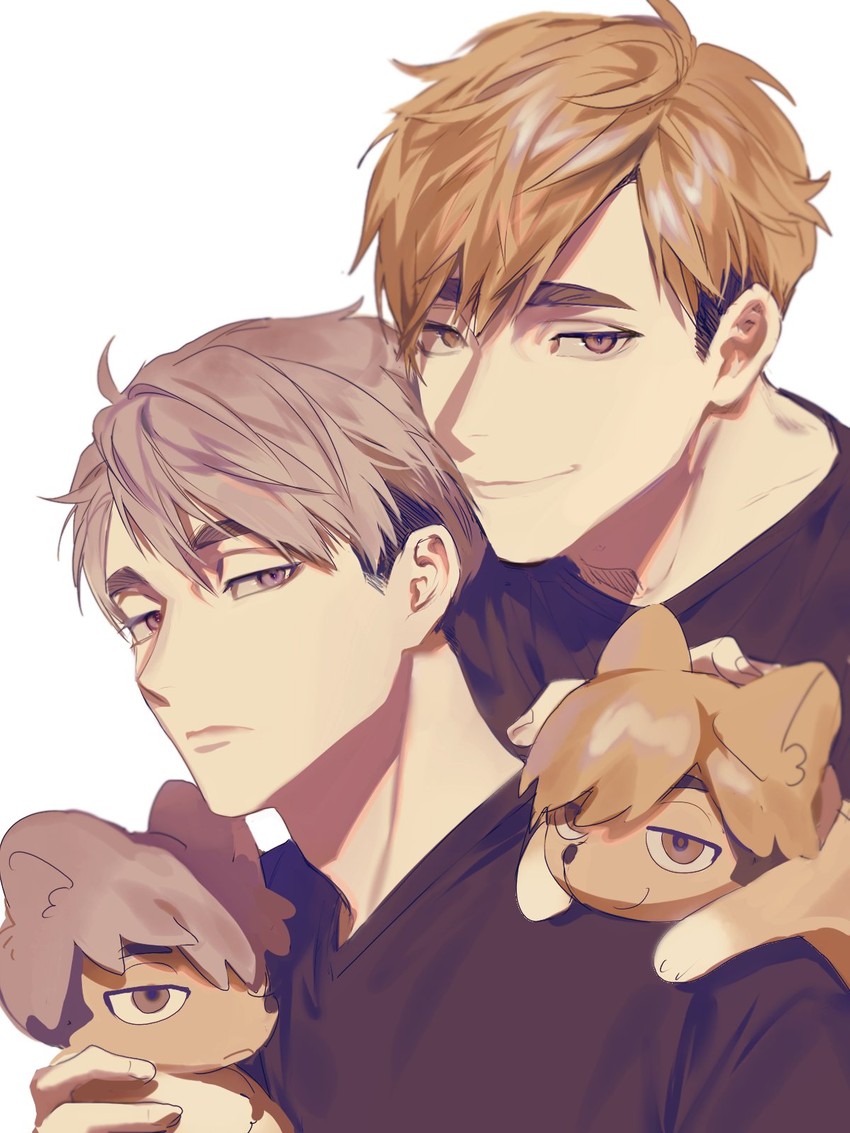 miya atsumu and miya osamu (haikyuu!!) drawn by mgmg_1012