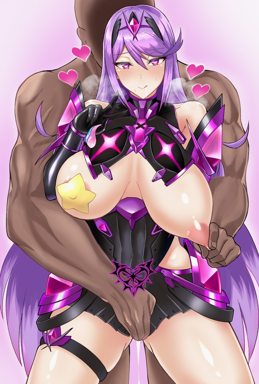mythra (xenoblade chronicles and 1 more) drawn by gatyo_5