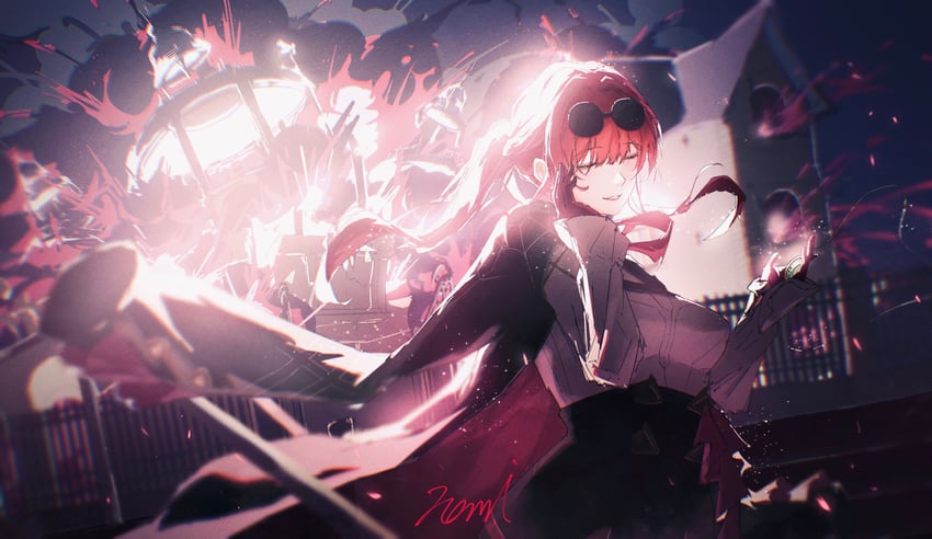 kafka (honkai and 1 more) drawn by namito_nami