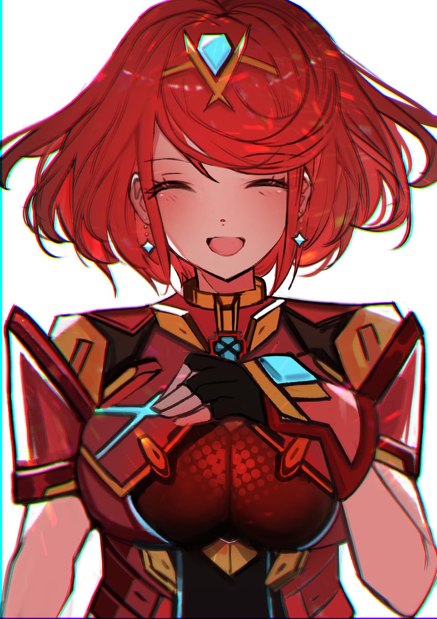 pyra (xenoblade chronicles and 1 more) drawn by tarbo_(exxxpiation)