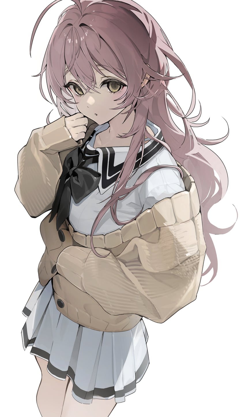 mukou aoi (nitroplus and 1 more) drawn by qure_(qxfixh)