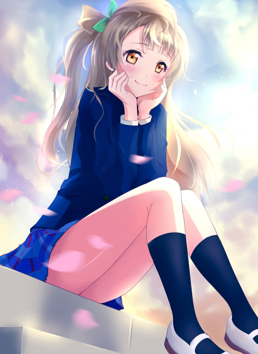 minami kotori (love live! and 1 more) drawn by xiao_ren