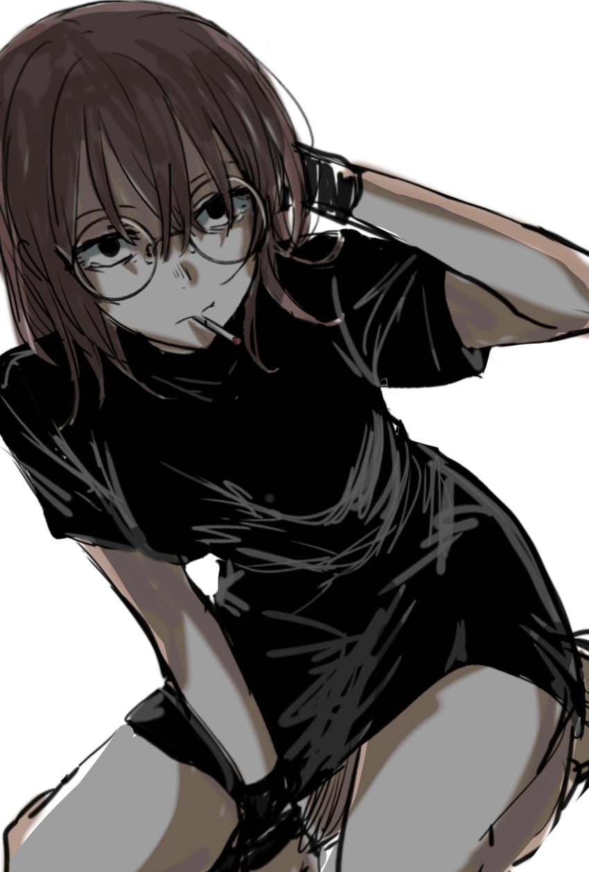 uguisu anko (yofukashi no uta) drawn by erii_(user_ette8224)