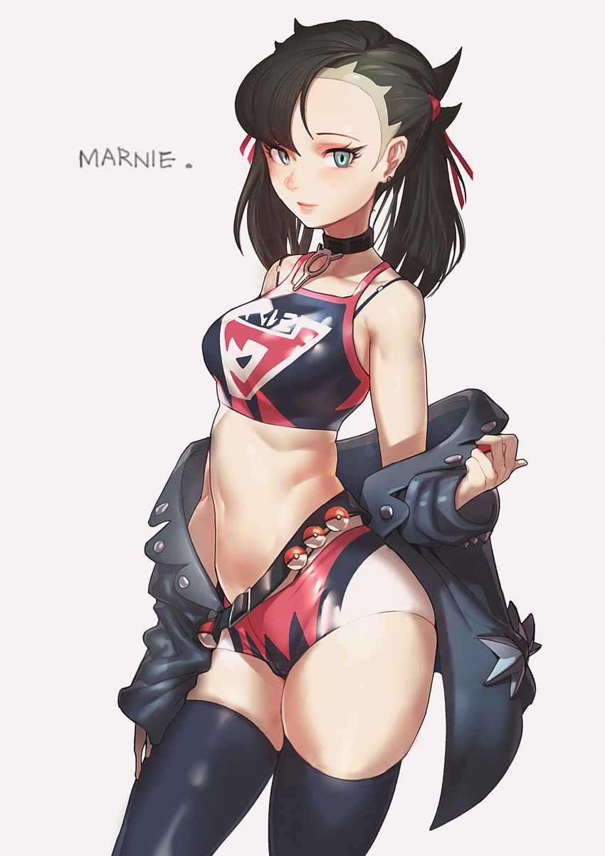 marnie (pokemon and 1 more) drawn by jin_rou