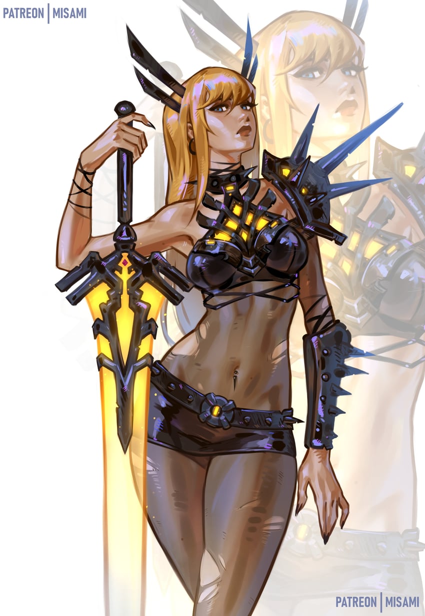 magik (marvel and 2 more) drawn by misa_mi