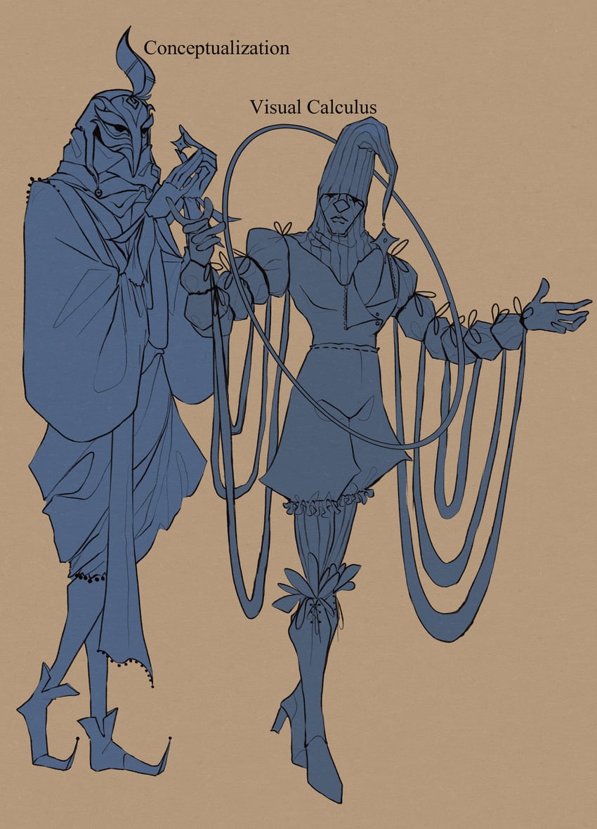 visual calculus and conceptualization (original and 1 more) drawn by hetequilasunset