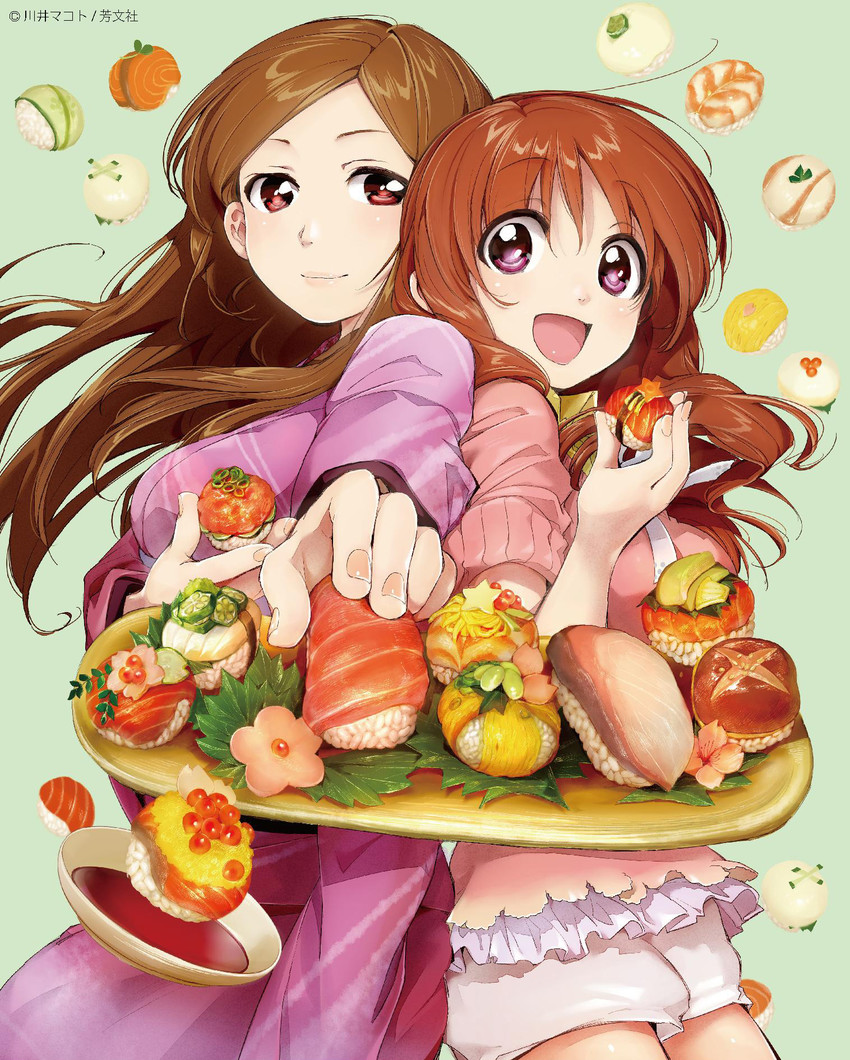 machiko ryou and tsuyuko (koufuku graffiti) drawn by kawai_makoto