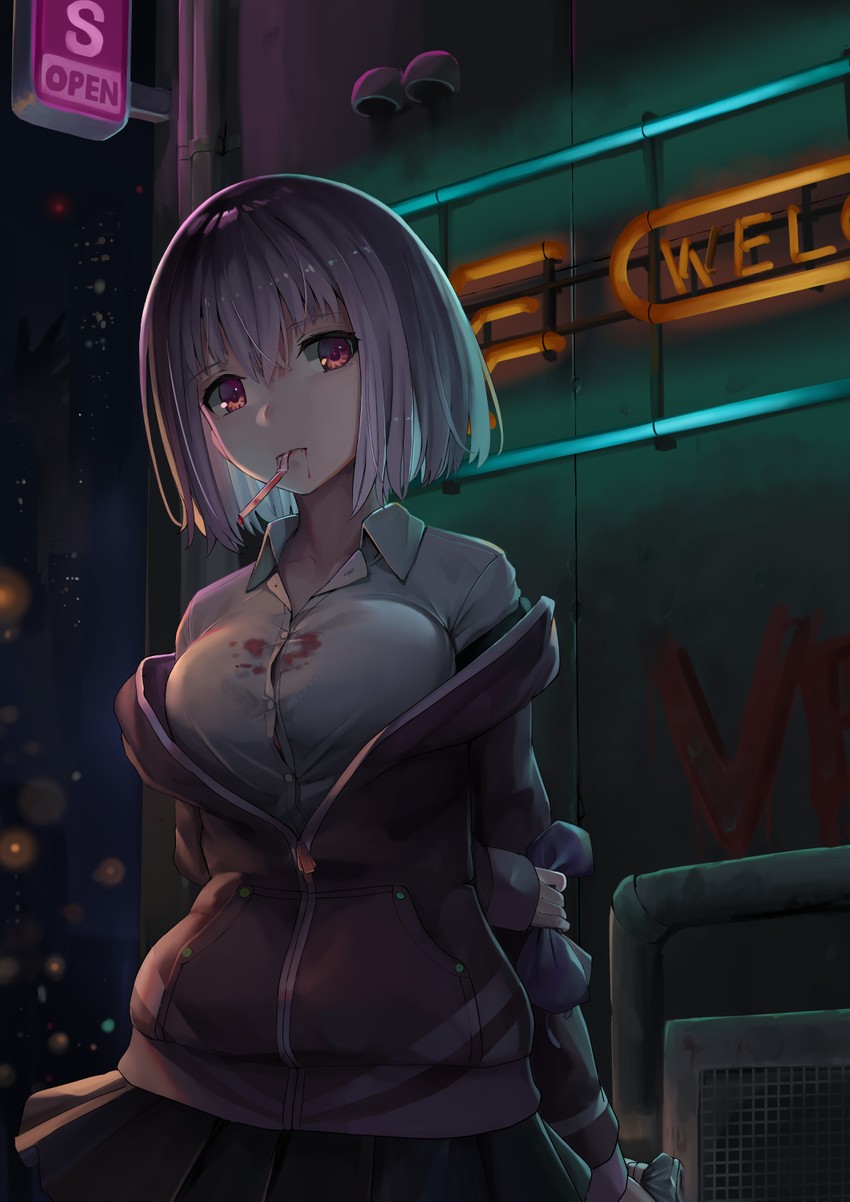 shinjou akane (gridman universe and 1 more) drawn by sunga2usagi