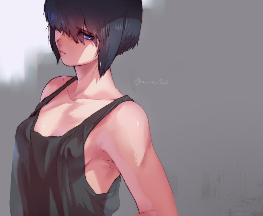 kusanagi motoko (ghost in the shell) drawn by katsuoboshi