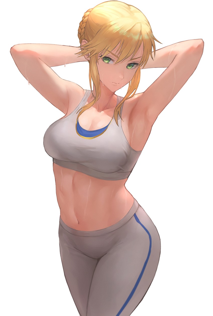 artoria pendragon (fate and 1 more) drawn by miyamoto_satoru