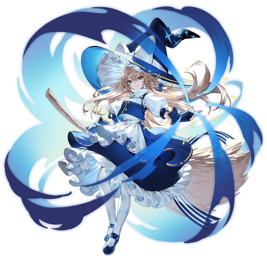 kirisame marisa (touhou and 1 more) drawn by u_u_zan