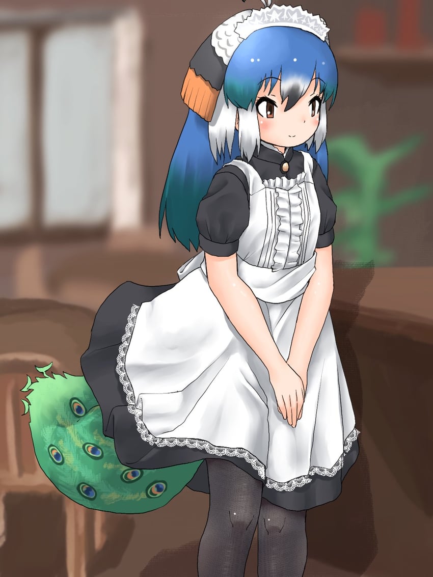 peafowl (kemono friends and 1 more) drawn by uf34a