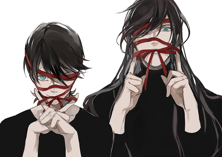 izumi-no-kami kanesada and horikawa kunihiro (touken ranbu) drawn by subdue_ezwei