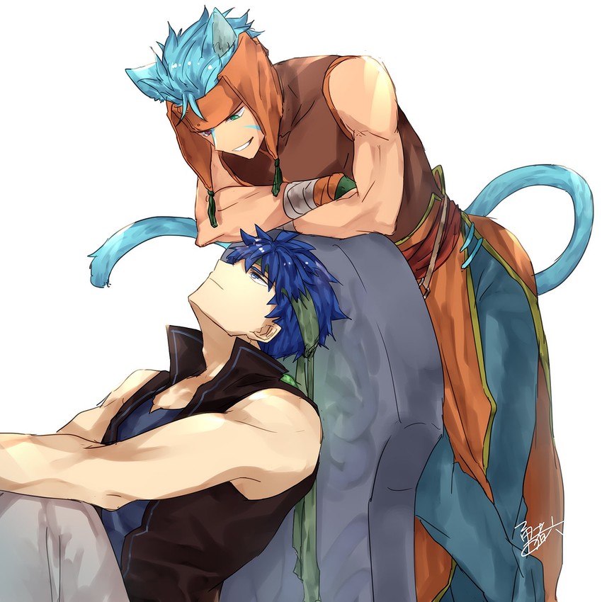 ike and ranulf (fire emblem and 1 more) drawn by yusya6_fe