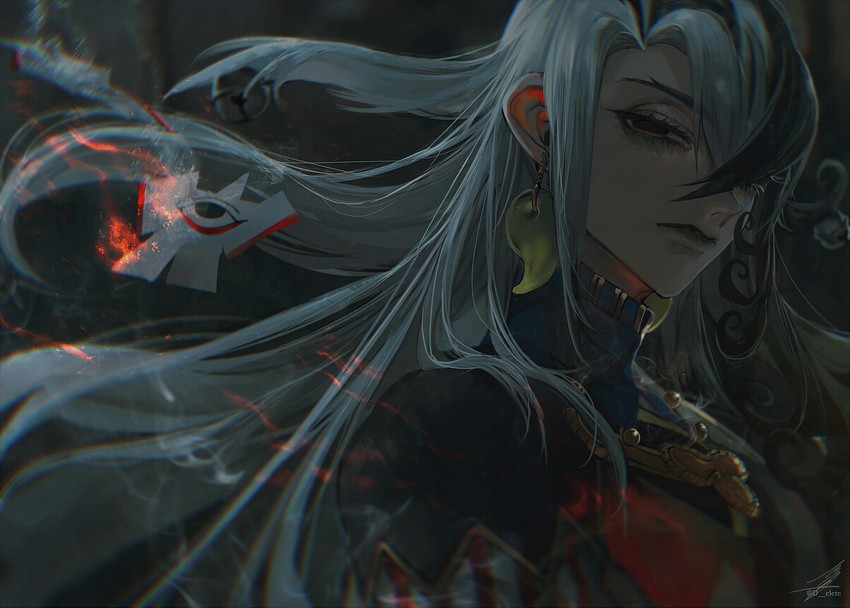 ashiya douman (fate and 1 more) drawn by au_(d_elete)
