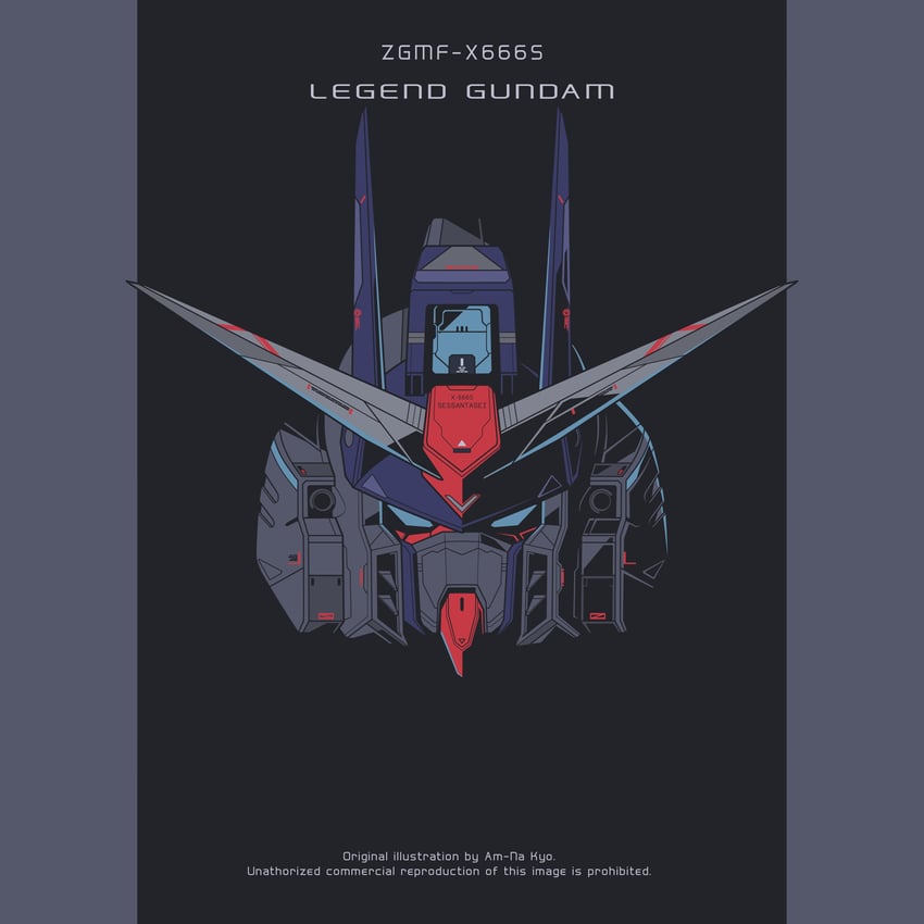 legend gundam (gundam and 2 more) drawn by azzalea