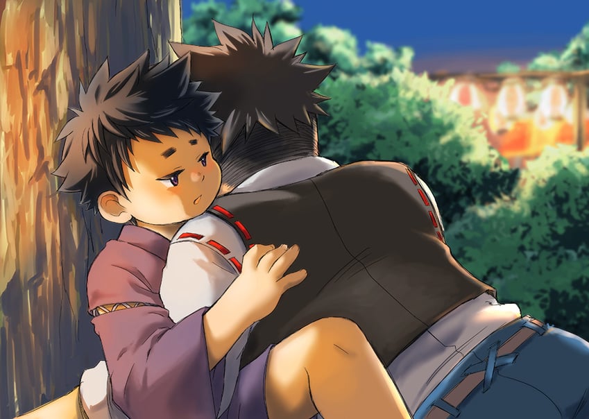wakasa and protagonist (tamacolle) drawn by kimoto_hajime