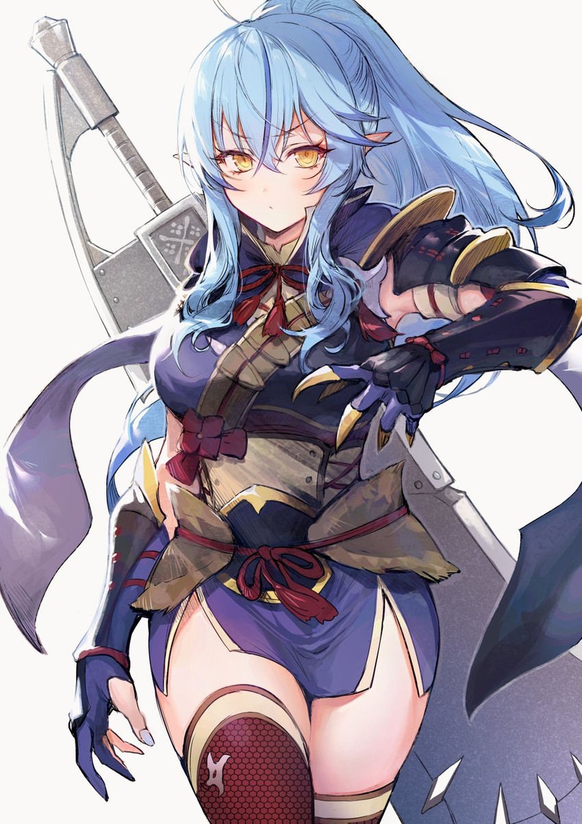 yukihana lamy (hololive and 2 more) drawn by haoni