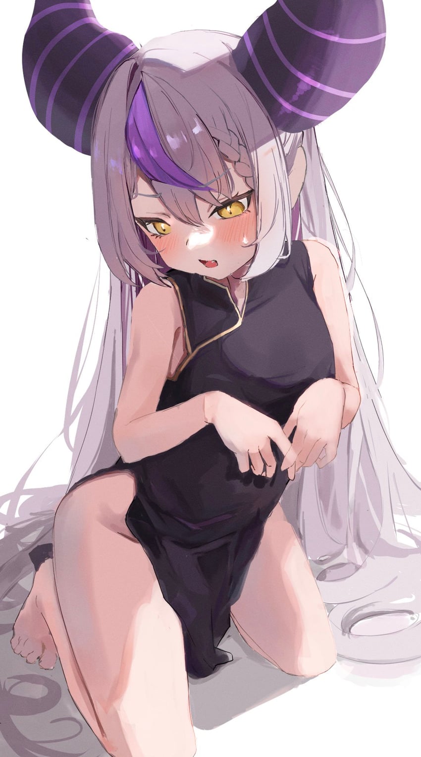 la+ darknesss (hololive) drawn by kote11272424
