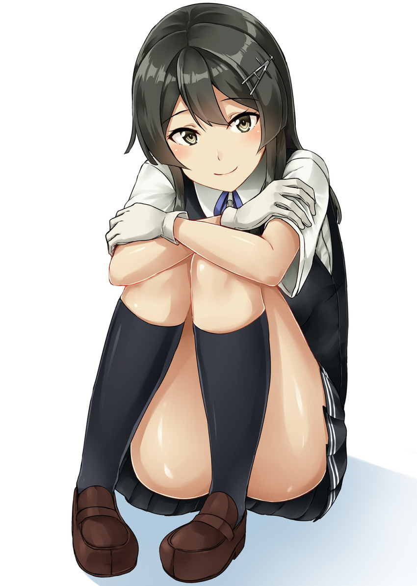 oyashio (kantai collection) drawn by kamelie