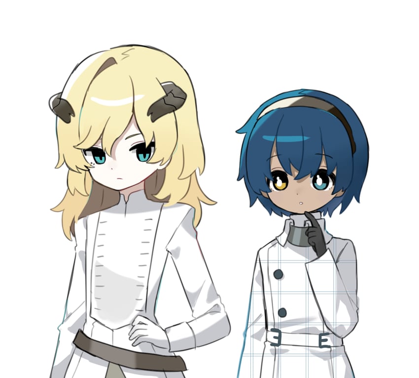 protagonist and louis (metaphor: refantazio) drawn by pkin_cheezpie