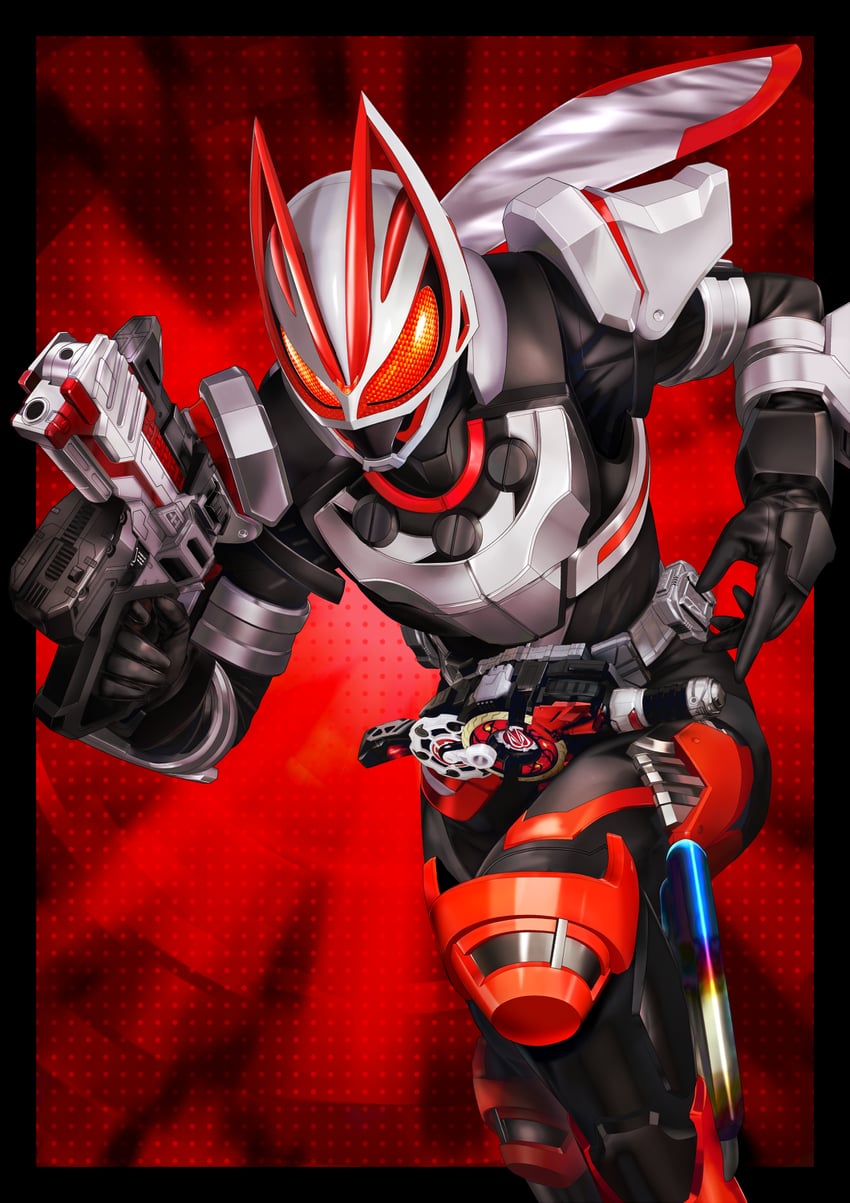 kamen rider geats (kamen rider and 1 more) drawn by masukudo_(hamamoto_hikaru)