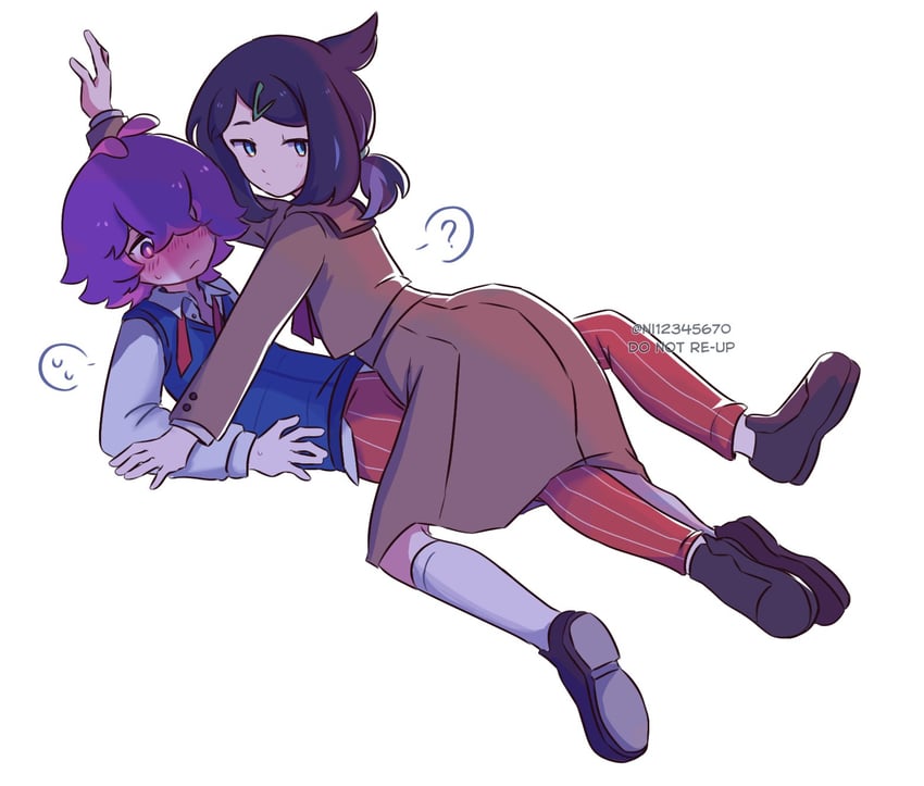liko and dot (pokemon and 1 more) drawn by ni12345670