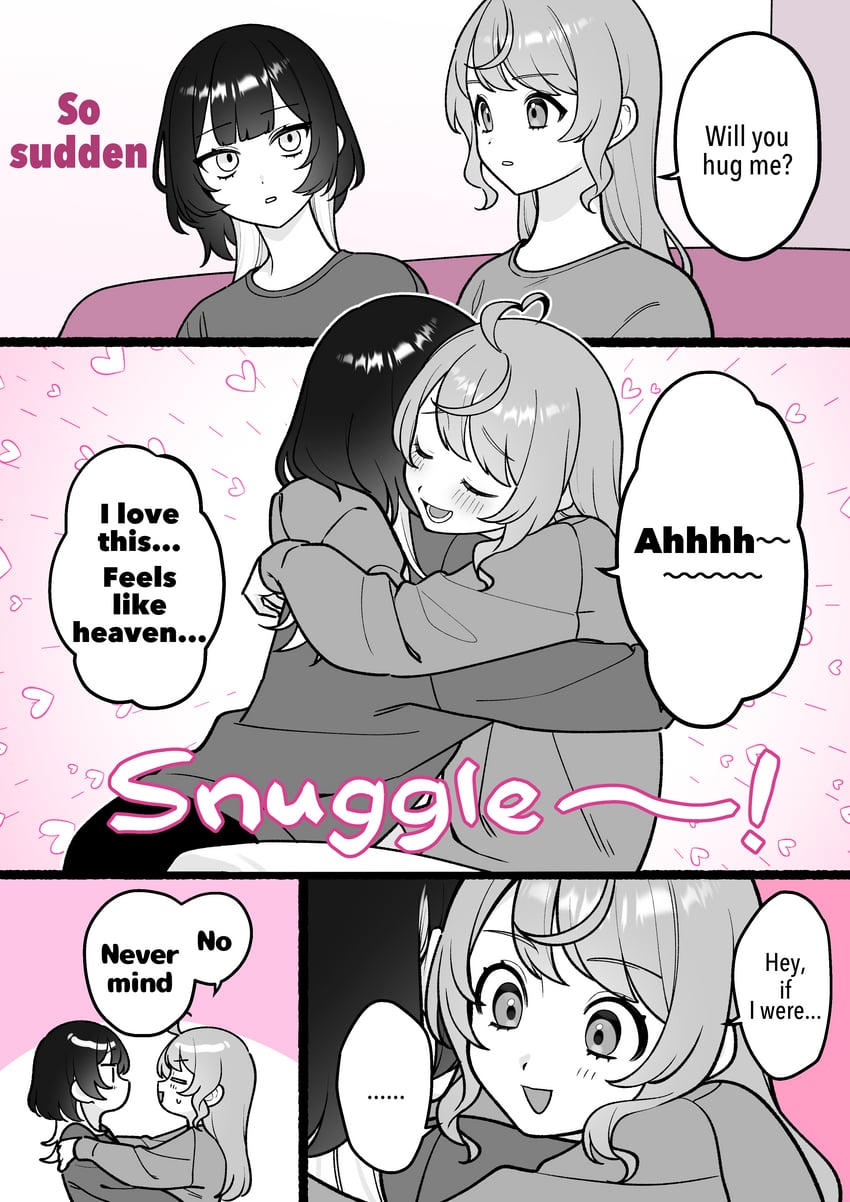 minato matsuki and koharu suzumura (koharu and minato) drawn by hyaluron_&_daruma