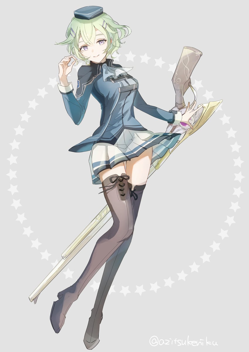 musse egret (eiyuu densetsu and 2 more) drawn by azitsukeniku